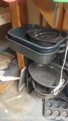 MaxSold Auction: Small Kitchen Appliances &#38; Cookware Lot, Black Speckled B - Ottawa (Ontario, Canada) PARTNER MANAGED Downsizing Online Auction - Garfield Avenue