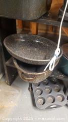 MaxSold Auction: Small Kitchen Appliances &#38; Cookware Lot, Black Speckled B - Ottawa (Ontario, Canada) PARTNER MANAGED Downsizing Online Auction - Garfield Avenue