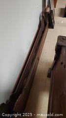MaxSold Auction: Solid Wood Dark Brown Bed Frame Set, Full/Double C - Ottawa (Ontario, Canada) PARTNER MANAGED Downsizing Online Auction - Garfield Avenue