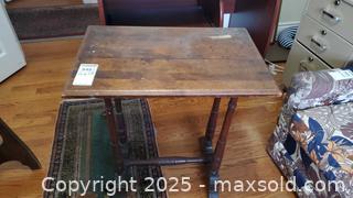 MaxSold Auction: Victorian-Style Wooden Side Table, A - Ottawa (Ontario, Canada) PARTNER MANAGED Downsizing Online Auction - Garfield Avenue