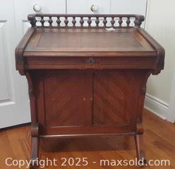 MaxSold Auction: Victorian Slant-Front Secretary Desk, Solid Wood B - Ottawa (Ontario, Canada) PARTNER MANAGED Downsizing Online Auction - Garfield Avenue