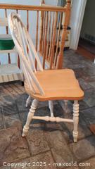 MaxSold Auction: Windsor-style Spindle-Back Dining/Kitchen Side Chair A - Ottawa (Ontario, Canada) PARTNER MANAGED Downsizing Online Auction - Garfield Avenue