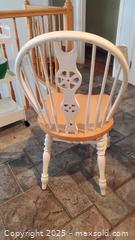 MaxSold Auction: Windsor-style Spindle-Back Dining/Kitchen Side Chair A - Ottawa (Ontario, Canada) PARTNER MANAGED Downsizing Online Auction - Garfield Avenue