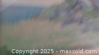 MaxSold Auction: F.H McGillivray Framed Original Coastal Village Artwork A - Ottawa (Ontario, Canada) PARTNER MANAGED Downsizing Online Auction - Garfield Avenue