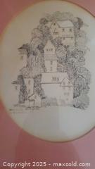 MaxSold Auction: Framed Pen & Ink Sketches of Rural Houses, 2 Pieces - Ottawa (Ontario, Canada) PARTNER MANAGED Downsizing Online Auction - Garfield Avenue