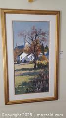 MaxSold Auction: Raynald Leclerc — L'Église de mon enfance (Original Oil on Canvas) A - Ottawa (Ontario, Canada) PARTNER MANAGED Downsizing Online Auction - Garfield Avenue