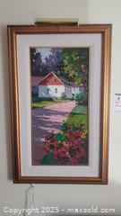 MaxSold Auction: Raynald Leclerc — Oil on Canvas, Approx. 23 x 11 in - Ottawa (Ontario, Canada) PARTNER MANAGED Downsizing Online Auction - Garfield Avenue