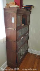 MaxSold Auction: Vintage to Antique Oak Stacking Barrister Bookcase with Leaded Glass Panels C - Ottawa (Ontario, Canada) PARTNER MANAGED Downsizing Online Auction - Garfield Avenue