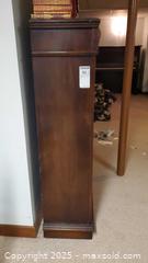 MaxSold Auction: Wooden Display Bookcase with Glass Doors and Top Drawer C - Ottawa (Ontario, Canada) PARTNER MANAGED Downsizing Online Auction - Garfield Avenue