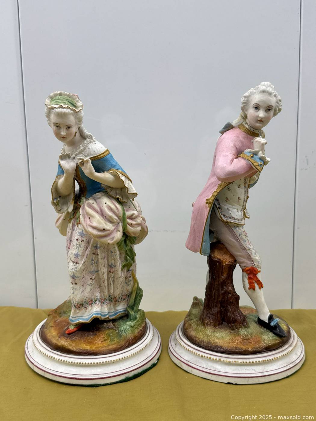 Pair of Antique French Bisque Porcelain Figurines | East York (Ontario ...
