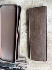 MaxSold Auction: Metal Shelving with a wood finish - Southeast Crossing (Colorado, USA) PARTNER MANAGED Estate Sale Online Auction - East Baltic Circle