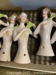 MaxSold Auction: Set of 11 Vintage German Porcelain Half Dolls - Southeast Crossing (Colorado, USA) PARTNER MANAGED Estate Sale Online Auction - East Baltic Circle