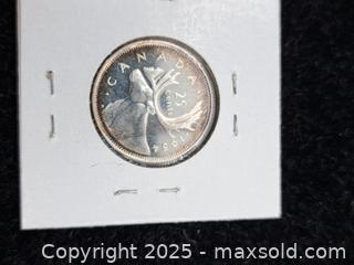 MaxSold Auction: Canada 1954 PL Silver 25 Cent Coin - Burnside (British Columbia, Canada) PARTNER MANAGED Estate Sale Online Auction - Hillside Avenue