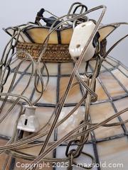 MaxSold Auction: Coloured Leaded Glass Hanging Lampshade - Burnside (British Columbia, Canada) PARTNER MANAGED Estate Sale Online Auction - Hillside Avenue