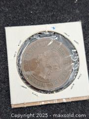 MaxSold Auction: Three Canadian Coins incl. Large Cents and Silver 5 Cents - Burnside (British Columbia, Canada) PARTNER MANAGED Estate Sale Online Auction - Hillside Avenue