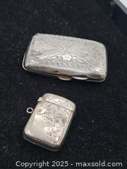 MaxSold Auction: Two Hallmarked Sterling Silver Vestas - Burnside (British Columbia, Canada) PARTNER MANAGED Estate Sale Online Auction - Hillside Avenue