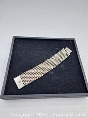 MaxSold Auction: Vintage 115g Mexican Sterling Silver Bracelet - Burnside (British Columbia, Canada) PARTNER MANAGED Estate Sale Online Auction - Hillside Avenue