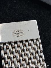 MaxSold Auction: Vintage 115g Mexican Sterling Silver Bracelet - Burnside (British Columbia, Canada) PARTNER MANAGED Estate Sale Online Auction - Hillside Avenue