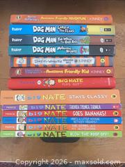 MaxSold Auction: Children’s Books - Big Nate, Dog Man & Others - Lanark (Ontario, Canada) SELLER MANAGED Downsizing Online Auction -  Markle Road