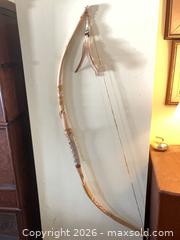 MaxSold Auction: Large Ceremonial/Souvenir  Bow & Arrow - Lanark (Ontario, Canada) SELLER MANAGED Downsizing Online Auction -  Markle Road