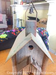 MaxSold Auction: Wood & Metal Handcrafted Birdhouse - Lanark (Ontario, Canada) SELLER MANAGED Downsizing Online Auction -  Markle Road