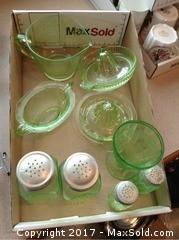 Depression Glass And Misc 