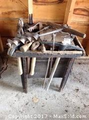 Hand Crafted Tool Bench 