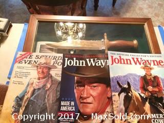 John Wayne Commemorative Bowie Knife - A
