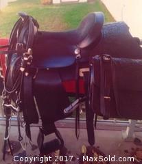 Saddle And Saddle Bags - A