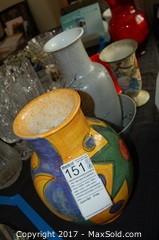 Decorative Vases And Bowl - A