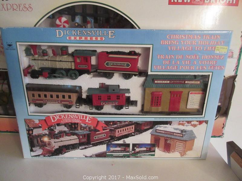 dickensville express christmas train