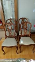 4 Dining Room Chairs-B