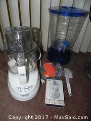 Cuisinart Food Processor, Water Dispenser - A