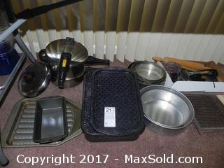 Bakeware And Various Cookware - A