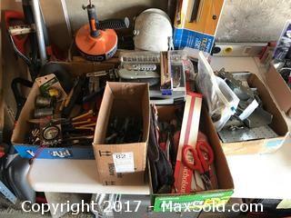 Hand Tools, Toolboxes, Hardware - A