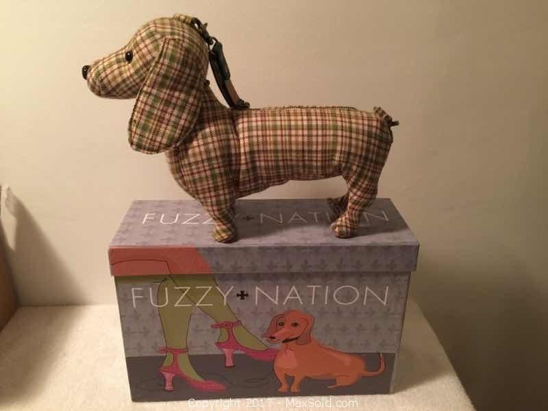 fuzzy nation dachshund purse