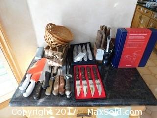 Knife Lot And more - B