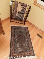 Quilt Rack Throw And Rug-B