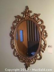 Oval Mirror 