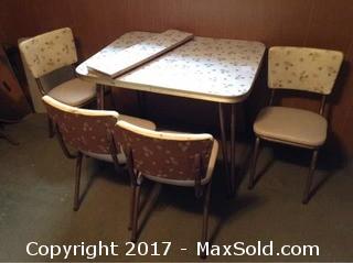 Vintage Kitchen Table And Chairs