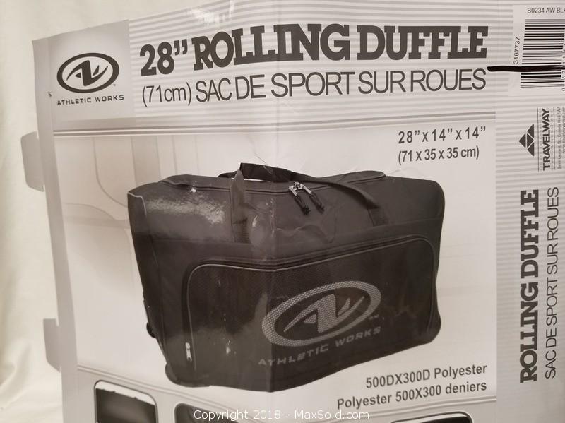 28 rolling duffle bag