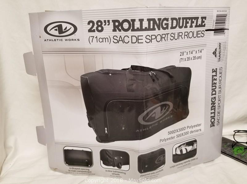 28 rolling duffle bag