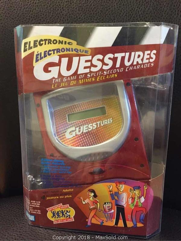 guesstures electronic game