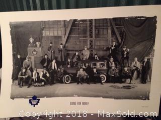 Maple Leafs Quintology Print Going for more A