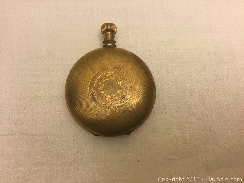 18k gold pocket watch